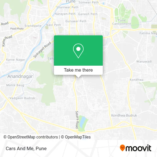 Cars And Me map