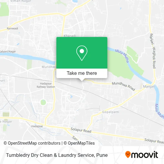 Tumbledry Dry Clean & Laundry Service map