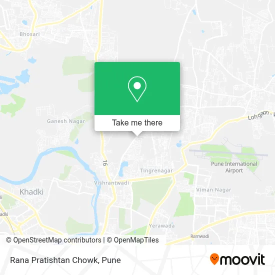 Rana Pratishtan Chowk map
