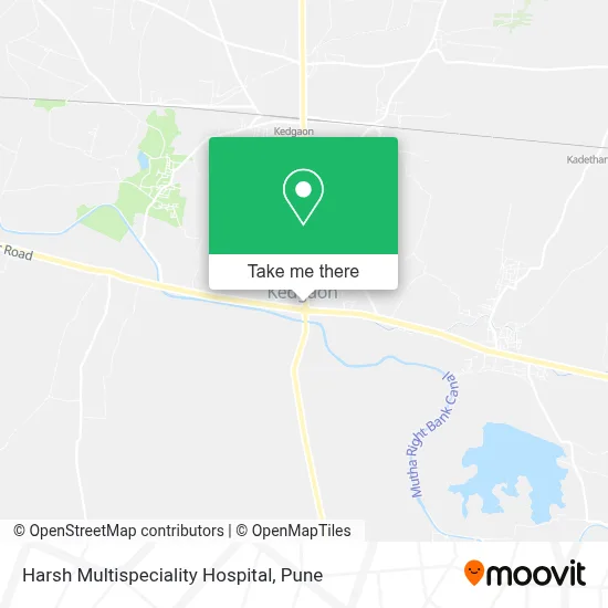 Harsh Multispeciality Hospital map