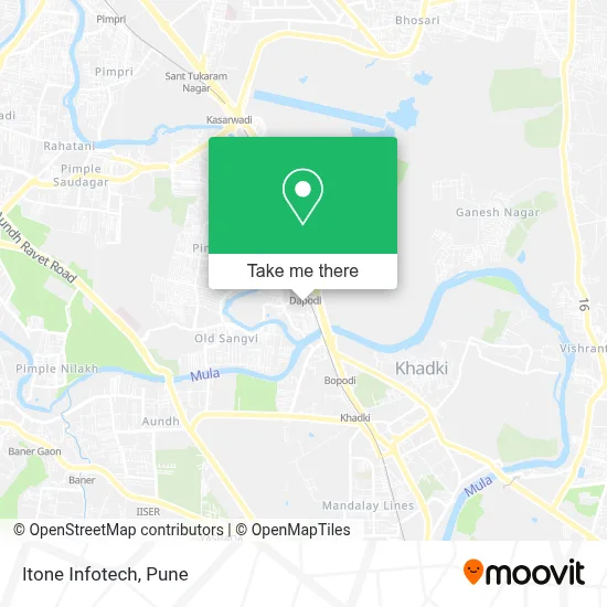Itone Infotech map
