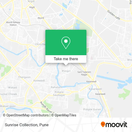 Sunrise Collection map