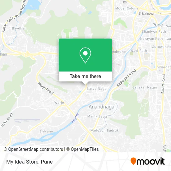My Idea Store map