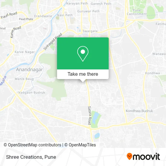 Shree Creations map