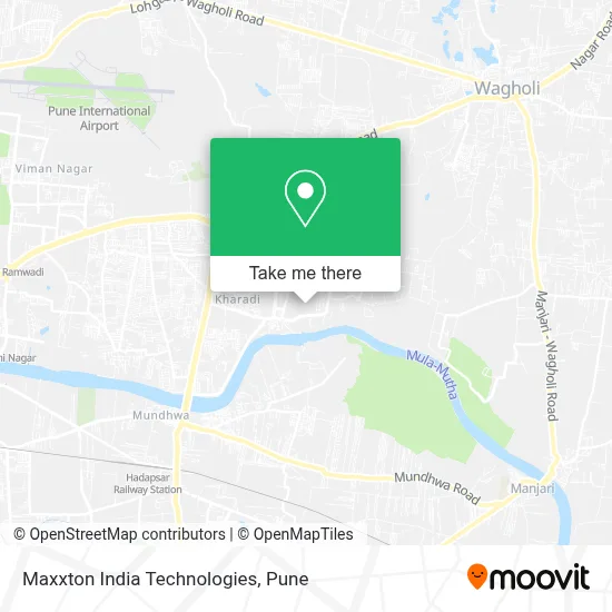 Maxxton India Technologies map