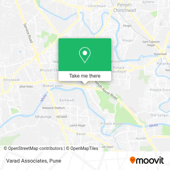 Varad Associates map