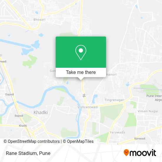 Rane Stadium map
