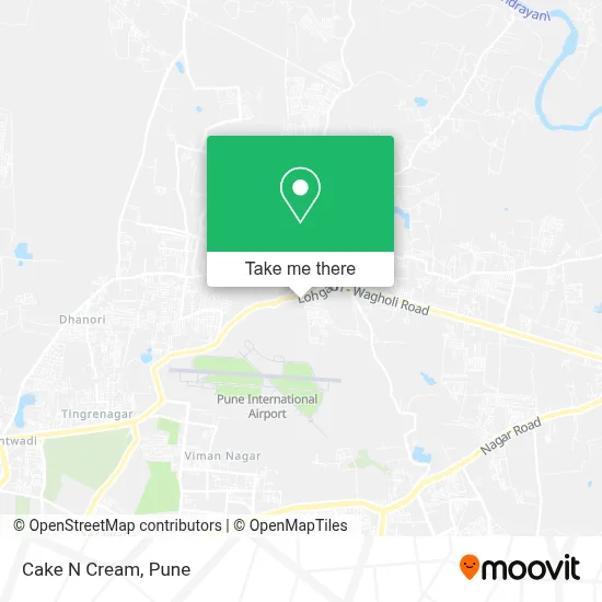 Cake N Cream map