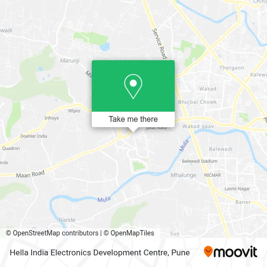 Hella India Electronics Development Centre map