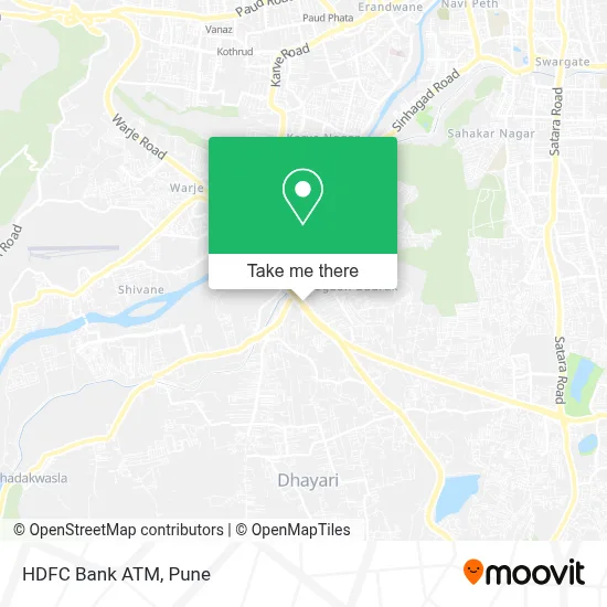 HDFC Bank Atm map
