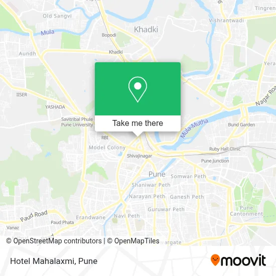 Hotel Mahalaxmi map