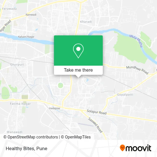 Healthy Bites map
