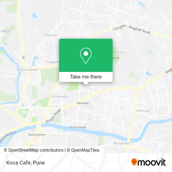 Koca Cafe map