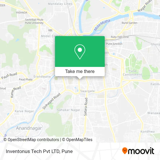 Inventonus Tech Pvt LTD map