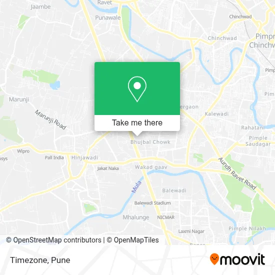 Timezone map