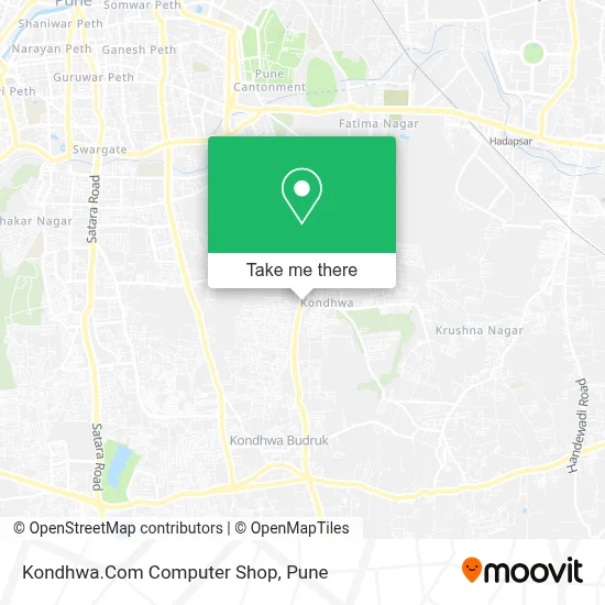 Kondhwa.Com Computer Shop map