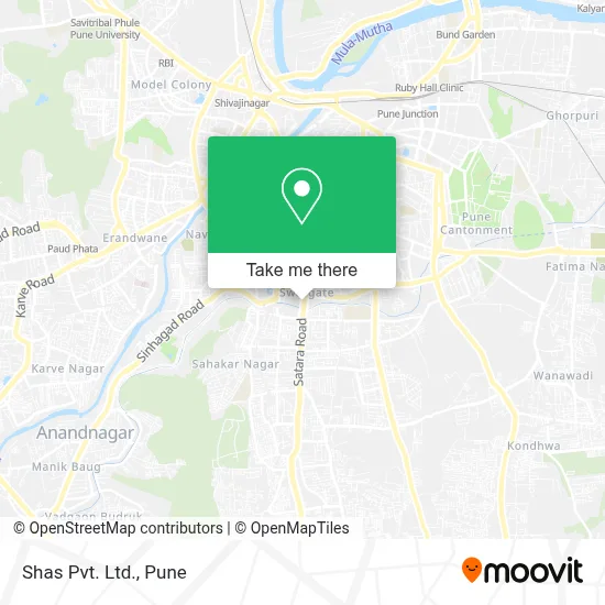 Shas Pvt. Ltd. map