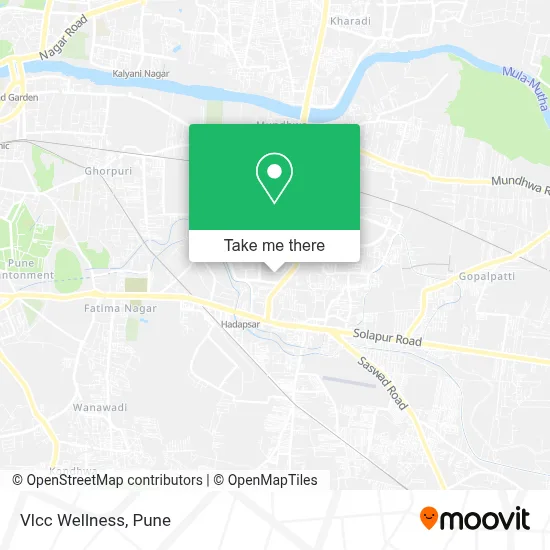 Vlcc Wellness map
