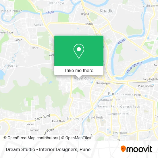 Dream Studio - Interior Designers map
