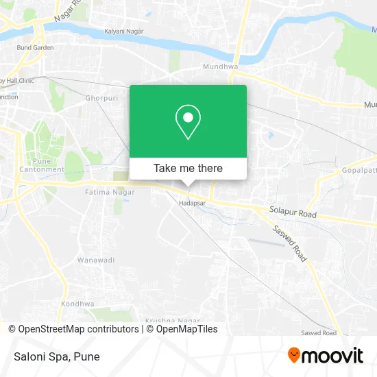 Saloni Spa map