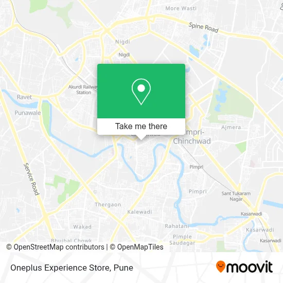 Oneplus Experience Store map
