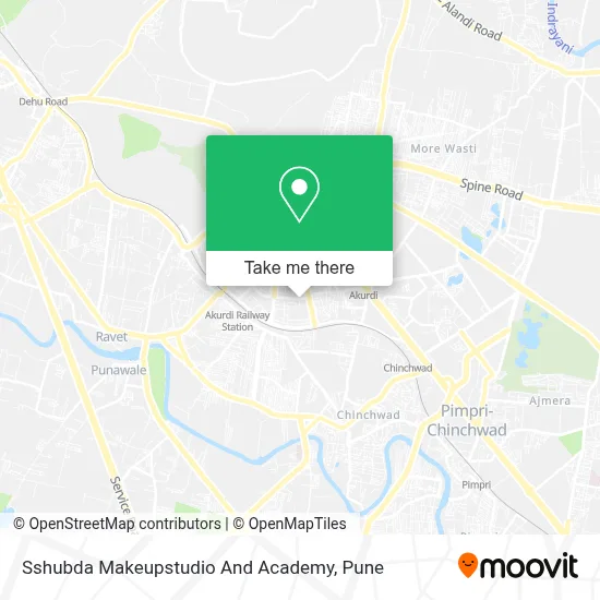 Sshubda Makeupstudio And Academy map