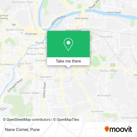 Nane Corner map