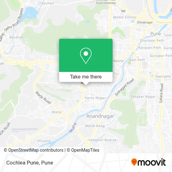 Cochlea Pune map