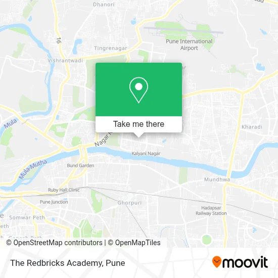 The Redbricks Academy map