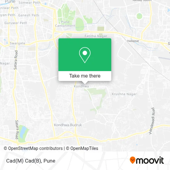 Cad(M) Cad(B) map