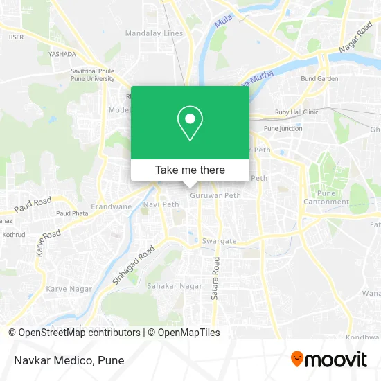 Navkar Medico map