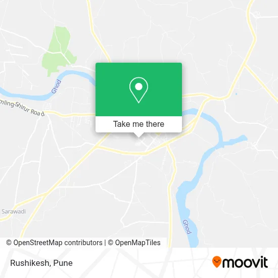 Rushikesh map