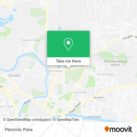 Pbicircle map