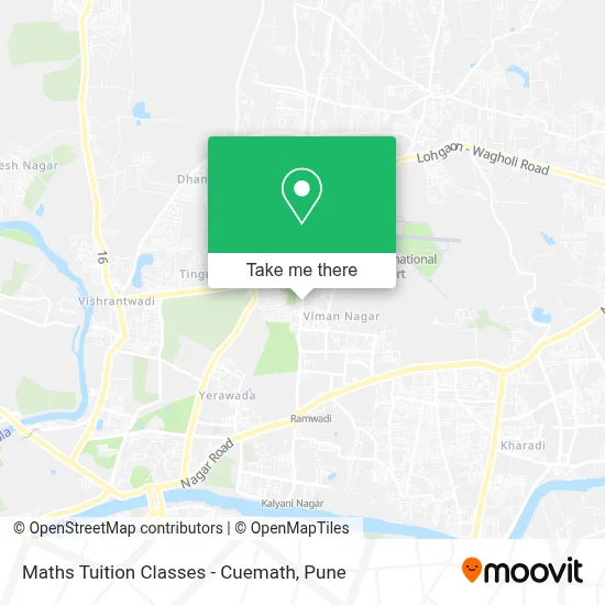 Maths Tuition Classes - Cuemath map