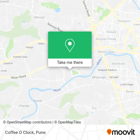 Coffee O Clock map