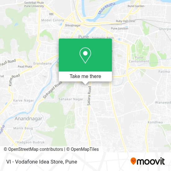 VI - Vodafone Idea Store map