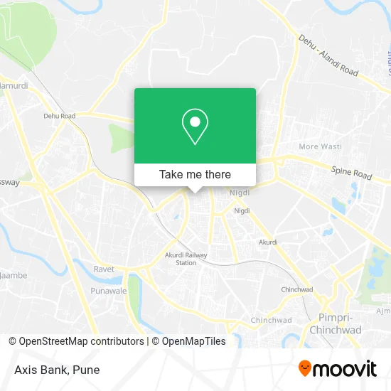 Axis Bank map