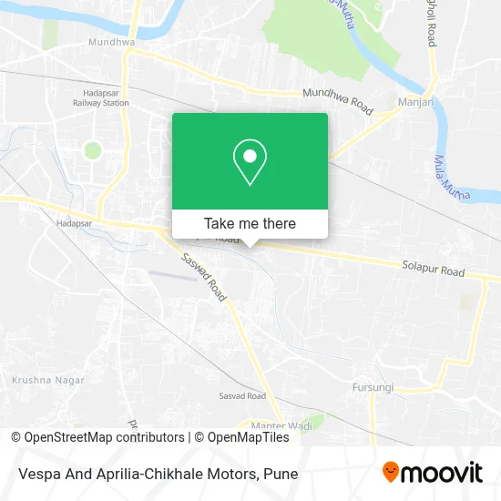 Vespa And Aprilia-Chikhale Motors map