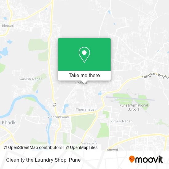 Cleanity the Laundry Shop map
