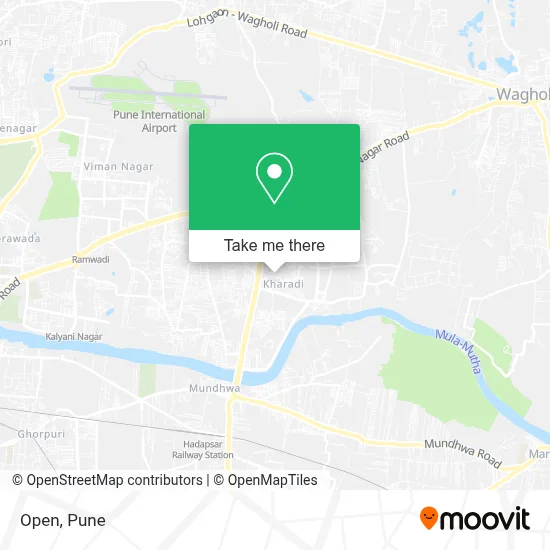 Open map