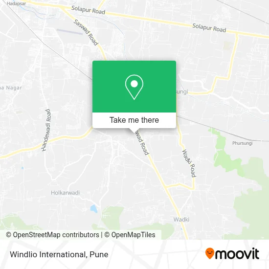 Windlio International map