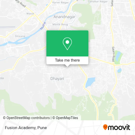 Fusion Academy map
