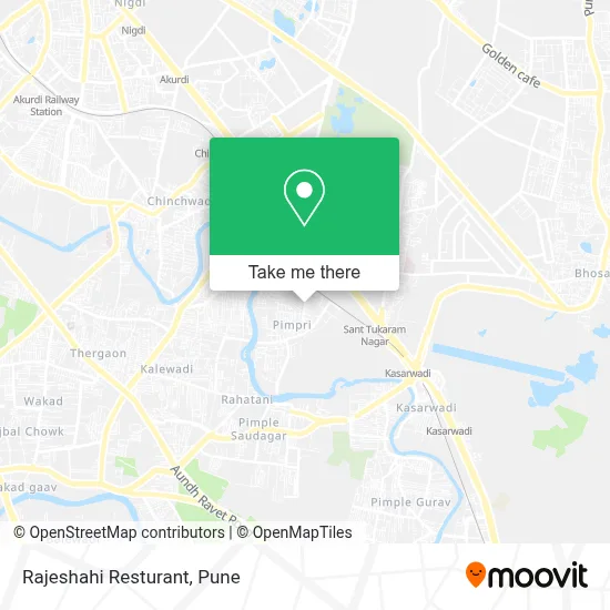 Rajeshahi Resturant map
