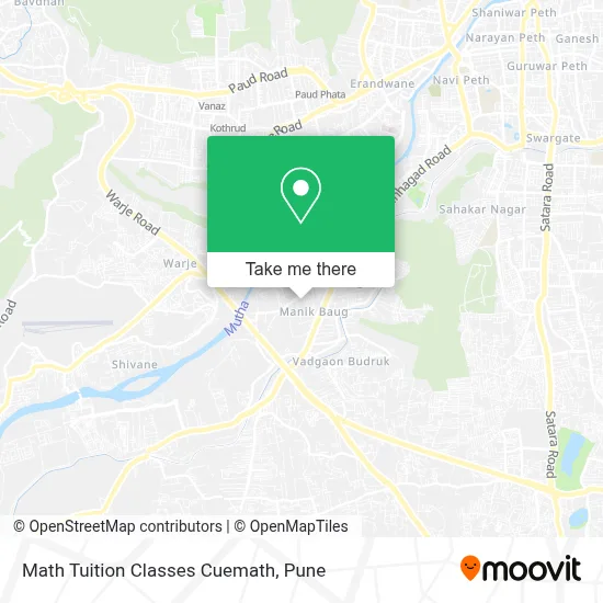 Math Tuition Classes Cuemath map