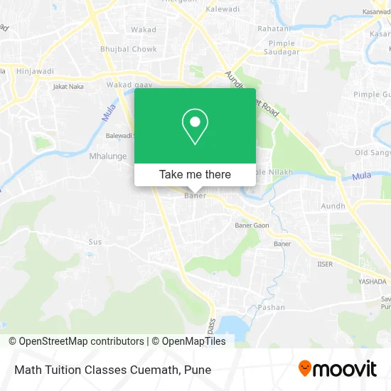 Math Tuition Classes Cuemath map
