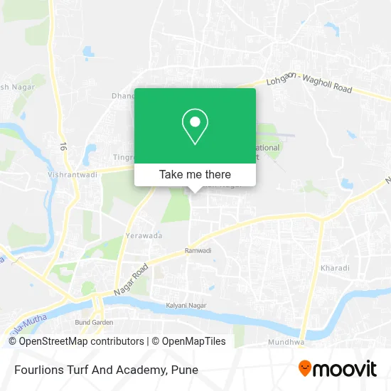Fourlions Turf And Academy map