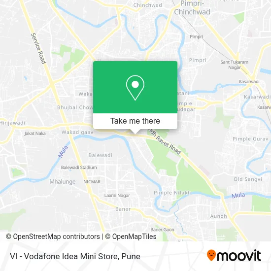 VI - Vodafone Idea Mini Store map