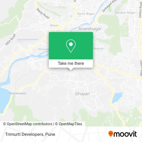 Trimurti Developers map