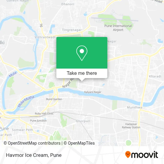 Havmor Ice Cream map