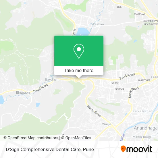 D'Sign Comprehensive Dental Care map